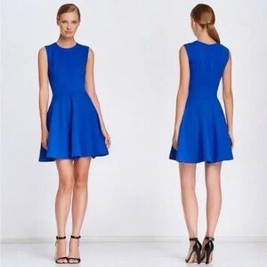 Diane Von Furstenberg Royal Blue Jeanie Mini Dress
